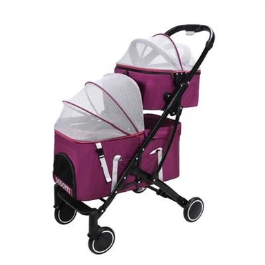 Dubbele kinderwagen