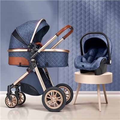 Kinderwagen 3 in 1 met autostoeltje